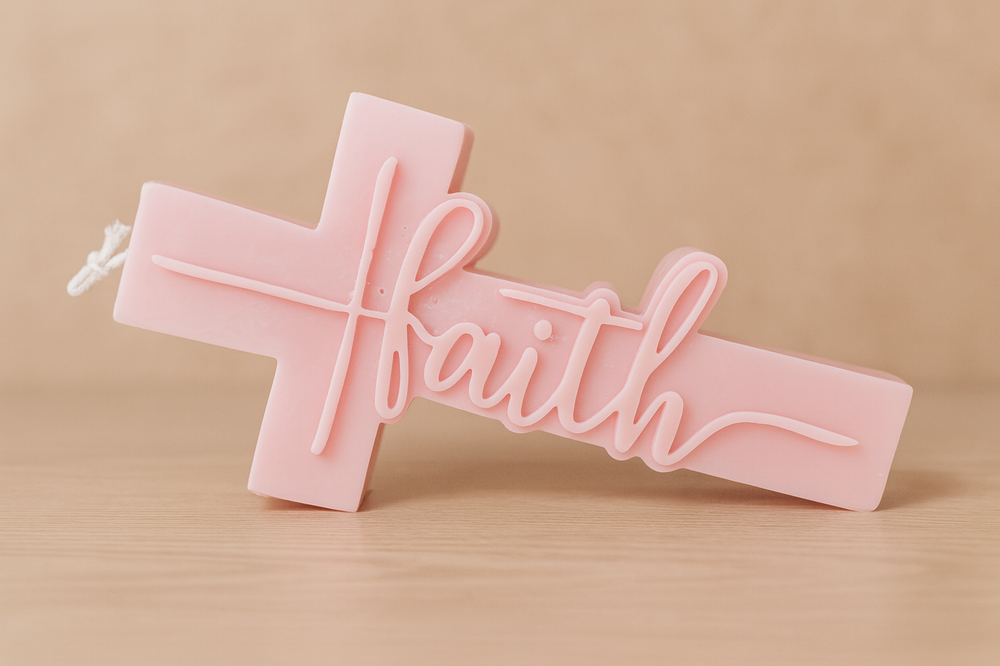 White & Pink - Cross Candles (BUNDLE DEAL)