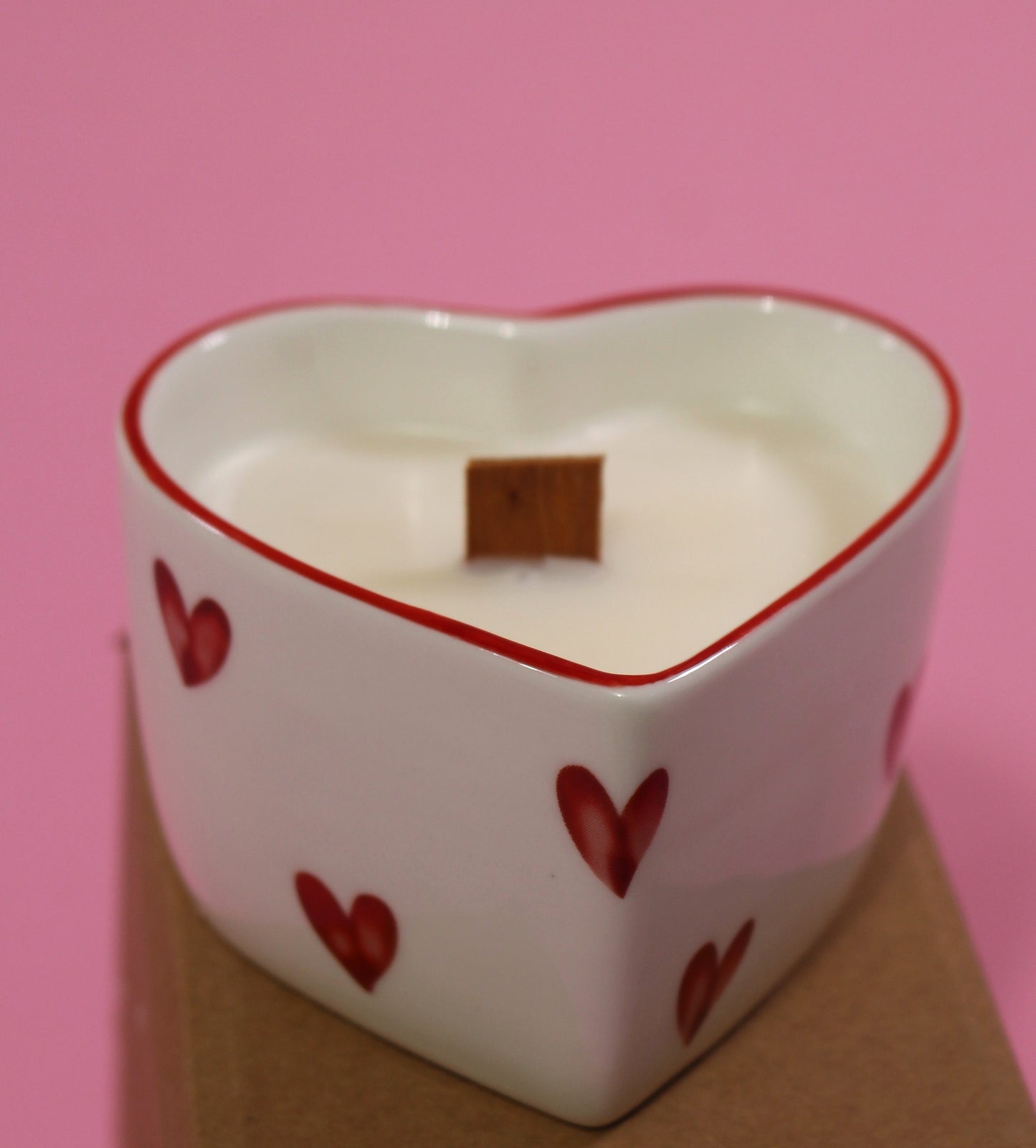 HEART SHAPED- SCENTED CANDLE